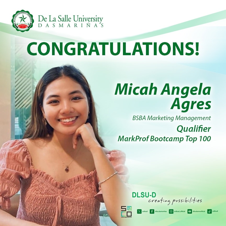 BSBA Student Qualifies for MarkProf Bootcamp Top 100
